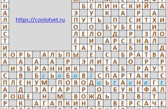 Кроссворд АиФ