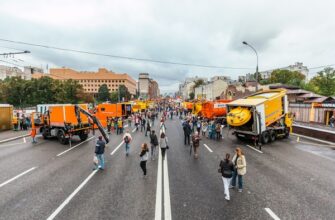 Чудеса техники у парка - Остров мечты