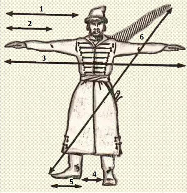величины 1 и 6