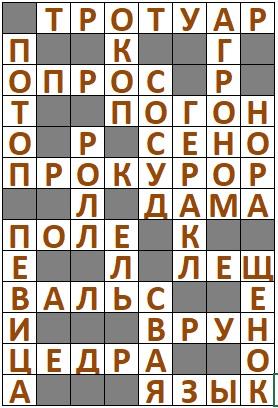 АиФ номер 35 2023 Сканворд ответы
