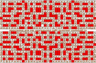 Ответы на кроссворд Моя Семья №25 (1224) июль 2024 год
