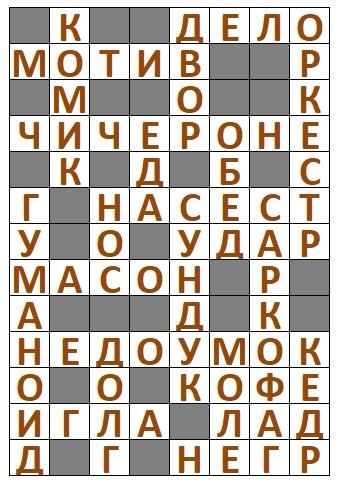 Ответы на Сканворд АиФ №28 2024 год