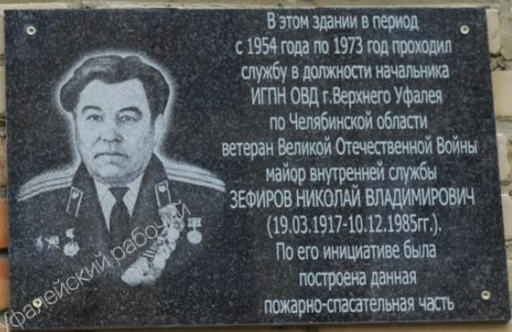 Николай Владимирович Зефиров