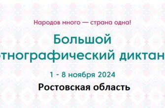 Ростовская область. Этнодиктант 2024